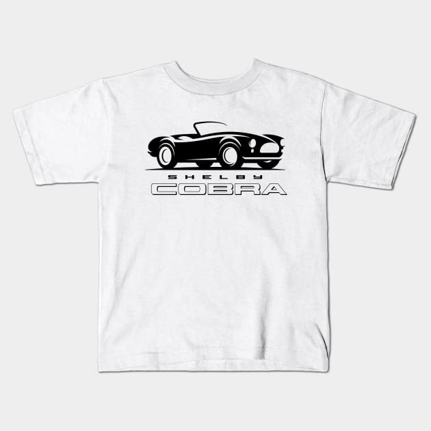 Shelby Cobra Kids T-Shirt by Dosunets